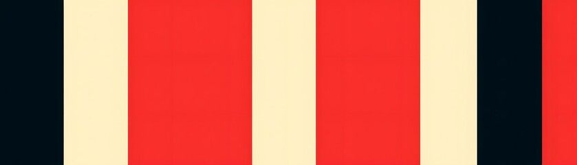 Obraz premium Christmas New Year Abstract pattern of vertical stripes in red, cream, black, and beige colors.
