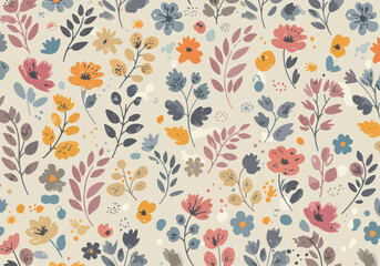 Watercolor flowers illustration. They are perfect for making DIY wedding invitations, blog header, floral letters, art prints, greeting cards and wall arts. used in designing beautiful printing patter