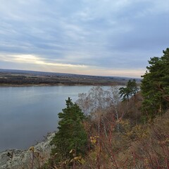 lake and sky