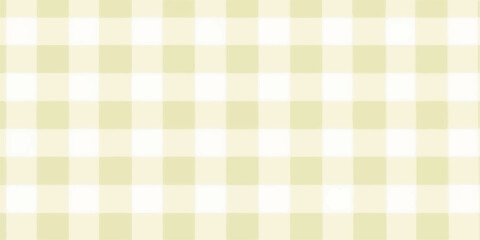 Soft pastel yellow and white plaid pattern with a subtle checkered texture and a gentle blurred effect