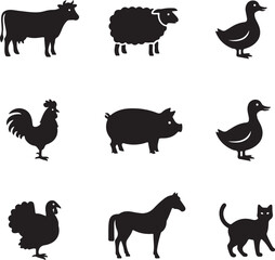 farm animals collection