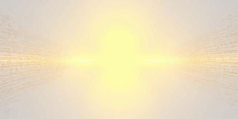 Soft glowing yellow and orange light flare effect with subtle horizontal streaks on a textured background