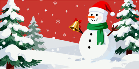 Christmas Festival Background Image