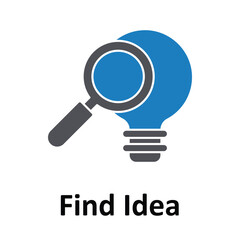 Find Idea Vector Icon which can easily modify or edit