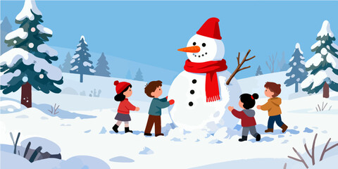 Christmas Festival Background Image