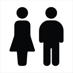 man and woman icon