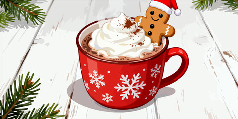 Christmas Festival Background Image