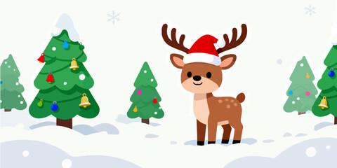 Christmas Festival Background Image