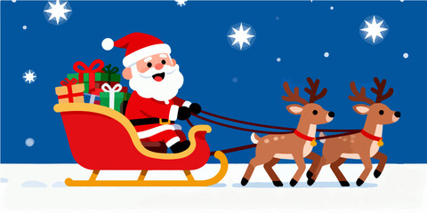 Christmas Festival Background Image