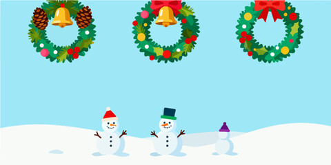 Christmas Festival Background Image