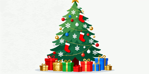 Christmas Festival Background Image