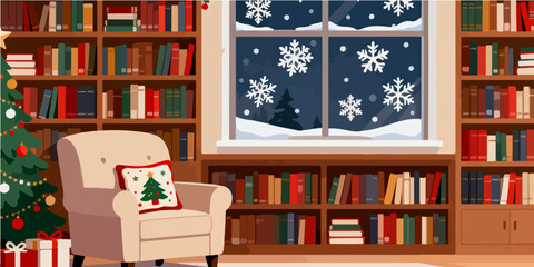 Christmas Festival Background Image