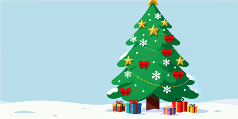 Christmas Festival Background Image