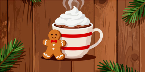 Christmas Festival Background Image