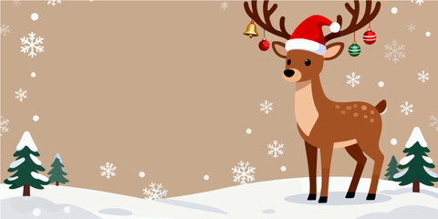 Christmas Festival Background Image