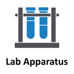  Lab Apparatus Vector Icon which can easily modify or edit