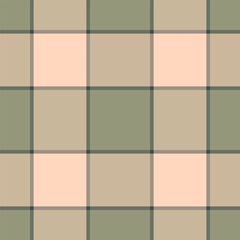 Oktoberfest texture fabric tartan, goose foot textile pattern background. Picnic plaid check vector seamless in pastel and peach puff colors.