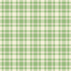 Rest pattern plaid texture, gift vector tartan check. Deluxe seamless textile fabric background in green and light colors.