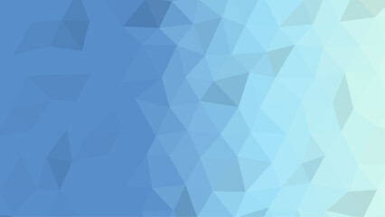 Abstract blue polygon background design for web and print usage