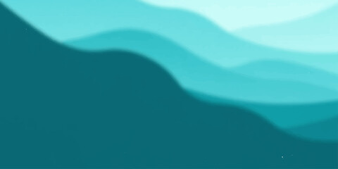 Abstract blue wave design vector illustration, clean ocean sea water background texture, artistic light sky motion curve pattern