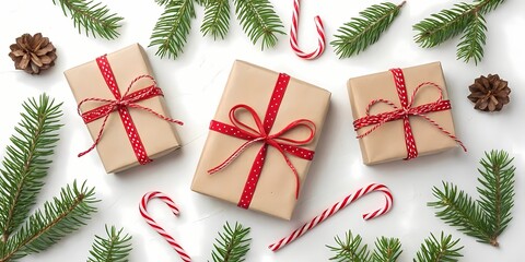 christmas tree and gift box