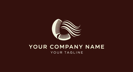 Elegant logo design featuring a stylized letter O with flowing lines and a modern aesthetic.