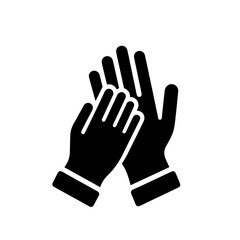 Baseball Catcher Gloves Vector Illustration