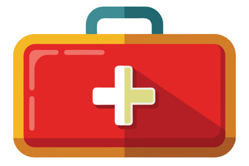 Obraz premium first aid kit icon