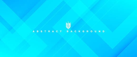 abstract blue background. Bright colored abstract geometric background with blue gradient color combination.