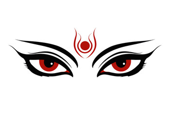 Symbolic eyes with vibrant colors and meaning. isolated on a transparent background.