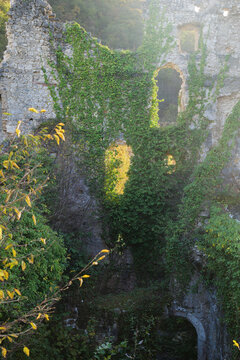 Samobor Castle in Croatia on a Sunny Autumn Day