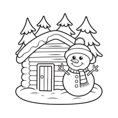 cute candle with holly bold & easy cute christmas coloring page, Whimsical Gingerbread House Coloring Pages for Kids & Adults, Christmas Coloring Pages, bold & easy cozy winter coloring book pages,
