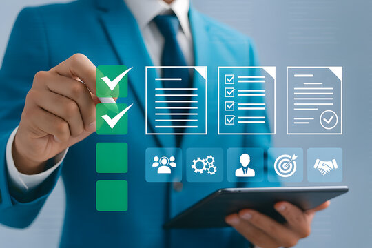 HR management concept featuring employment, recruitment, staff training, and conflict resolution, representing internal human resource management and organizational development processes