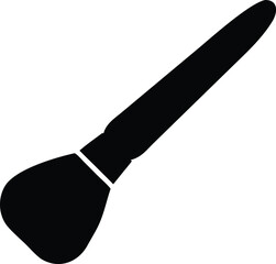 brush vector silhouette illustration