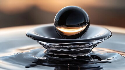 protean. A mesmerizing material that is both flowing liquid and shimmering solid, contained within a force field. STEM education sheets.