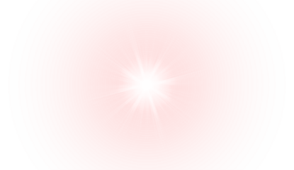 Png Red Starburst PNG Overlay with White Core on Transparent Background