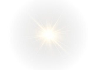 Png White Starburst PNG Overlay on Transparent Background