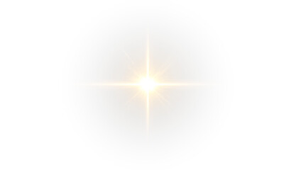 Png Golden Starburst PNG Overlay on transparent background