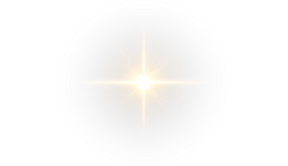 Png Golden Starburst PNG Overlay on transparent background