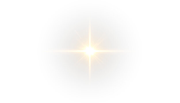 Png Golden Starburst PNG Overlay on transparent background