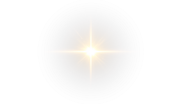 Png Golden Starburst PNG Overlay on transparent background - Powered by Adobe