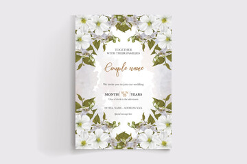 Save the date wedding invitation templates