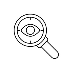 Icon of Transparency and Corporate Accountability, isolated against a clean background.