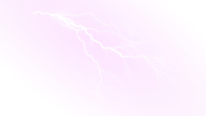 Power surge bolt with jagged trajectory on a transparent background — bold Overlay for dynamic...