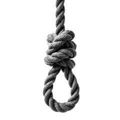 Professional Hanging Noose Knot Rope Image for Creative Projects