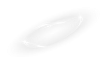 Accent burst PNG Overlay on a transparent background with tidy spokes and haze for UI highlights.