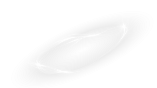 Accent burst PNG Overlay on a transparent background with tidy spokes and haze for UI highlights.