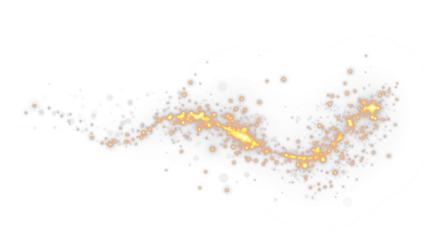 Png Sparkling Gold Particle Overlay PNG with Transparent Background