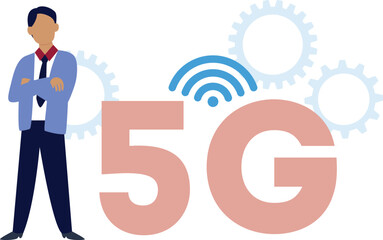 The boy is setting 5 GB  website