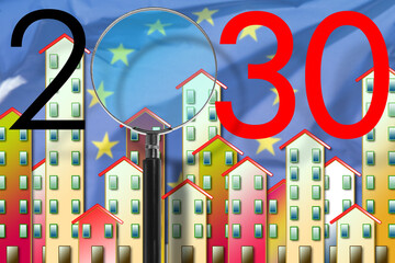 THE EUROPEAN GREEN DEAL, FIT FOR 55 POLICY PACKAGE - Climate policy package in building activity...